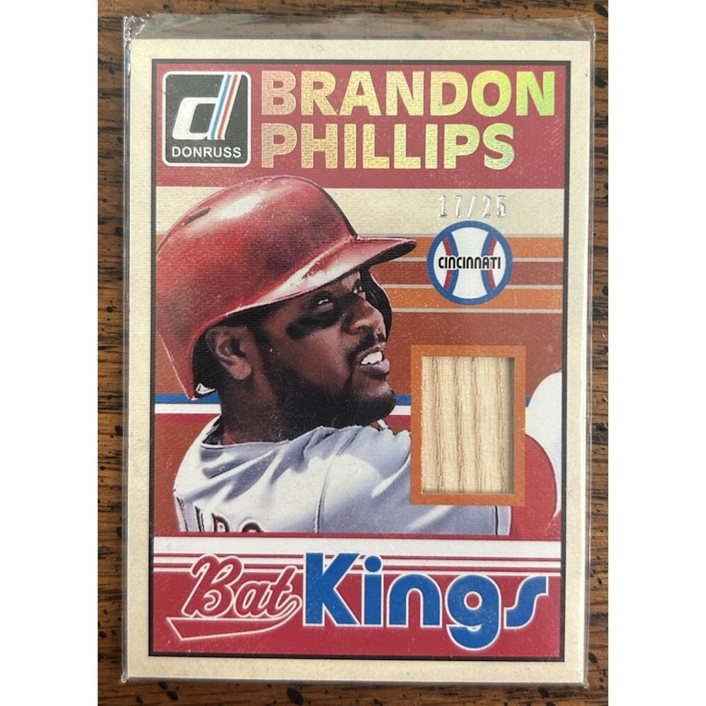 Panini Donruss Brando Phillips Bat Kings #27 2014 /25 Card
